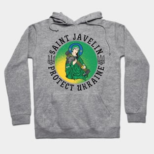 Saint Javelin protect Ukraine Hoodie